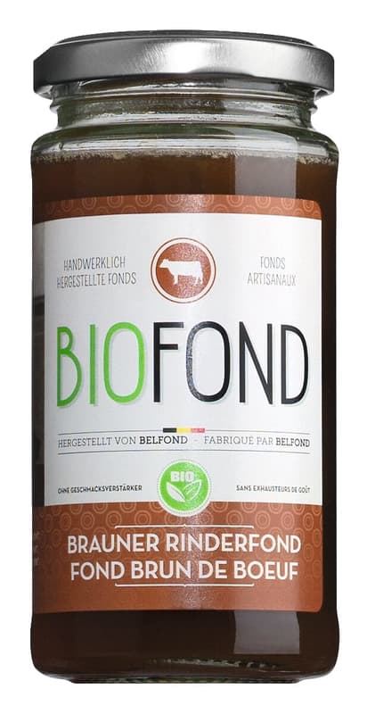 Belfond BIO dunkler Rinderfond