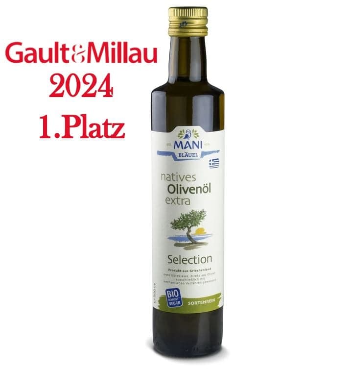 MANI Bläuel BIO natives Olivenöl extra Selection
