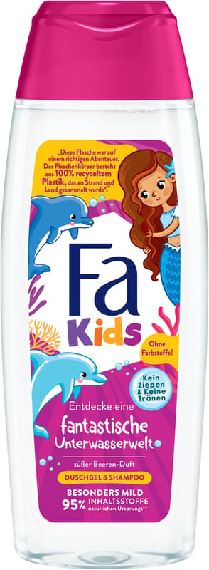 FA Shower Gel Kids Girls Mermaid  
