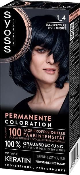 Syoss Colour Baseline 1-4 Blue Black