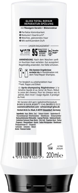 Gliss Conditioner Total Repair 19