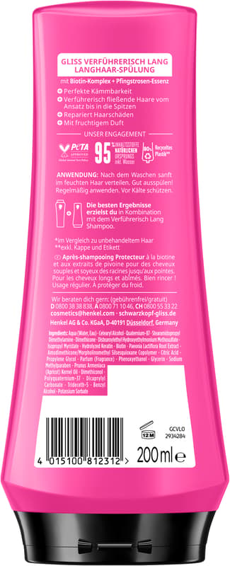 Gliss Conditioner Seductively Long