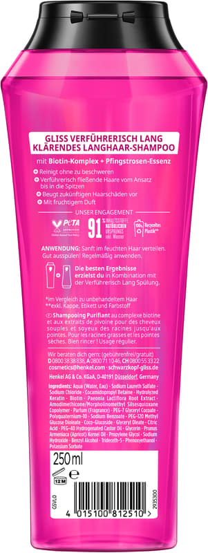 Gliss Shampoo Seductive Long