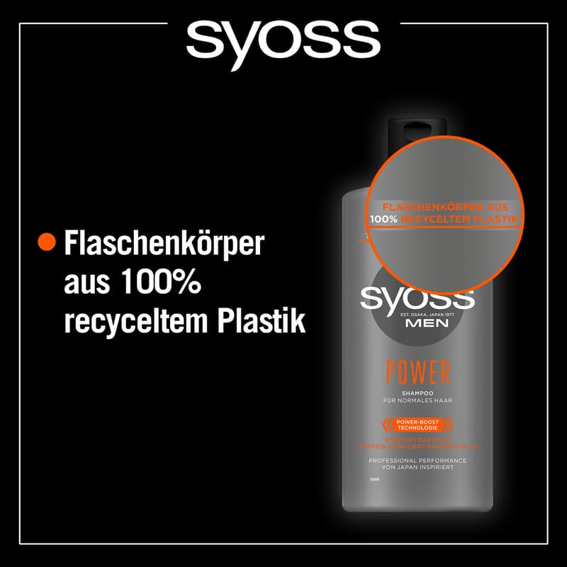 Syoss Shampoo Men Power 