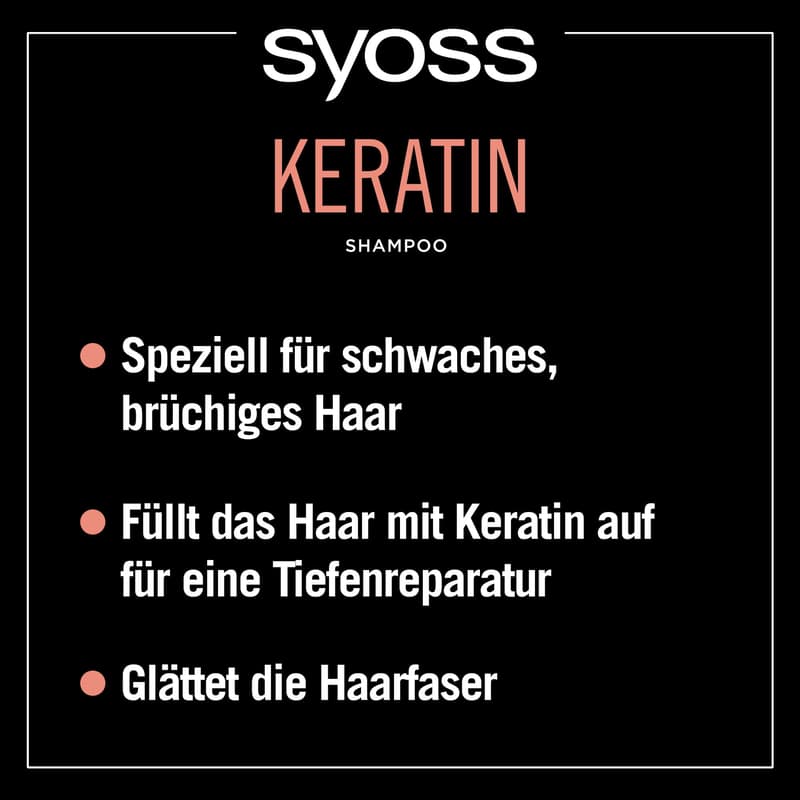 Syoss Shampoo Keratin 