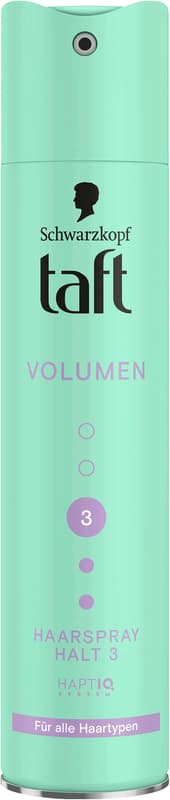 taft Hairspray Volume Hold 3 Turquoise Purple  