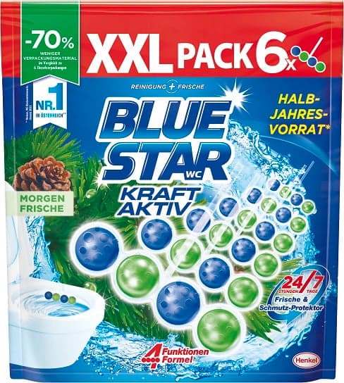 Blue Star Power Active Morning Freshness 6x50g