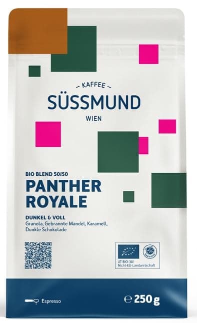 Süssmund Kaffee BIO Panther Royale Espresso