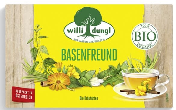 Willi Dungl ORGANIC Basenfreund tea bags