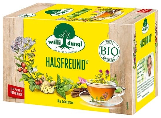 Willi Dungl BIO Halsfreund Teebeutel