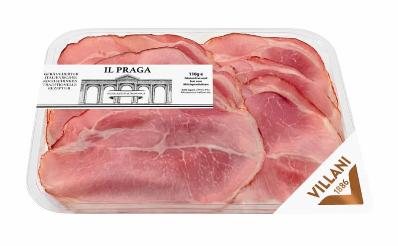Villani "Il Praga"  Prosciutto Cotto  geschnitten