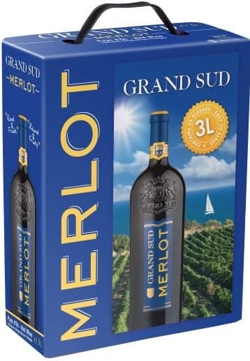 Grand Sud Merlot Rot - Bag in Box