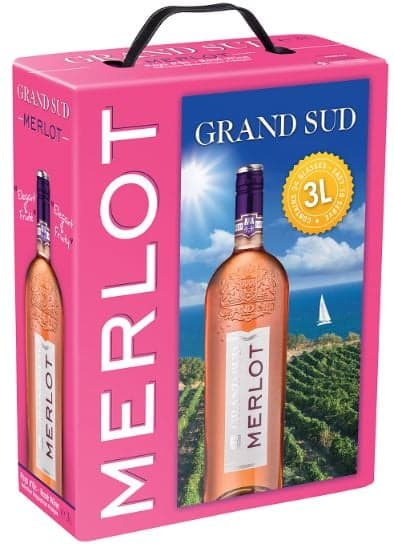 Grand Sud Merlot Rosé - Bag in Box