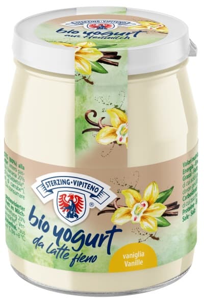Sterzinger BIO Heumilch Joghurt Vanille im Glas