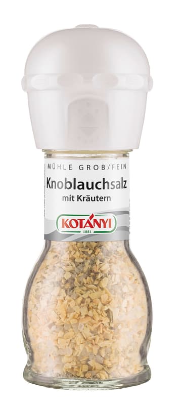 Kotányi Knoblauchsalz mit Kräutern Mühle