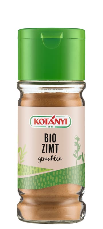 Kotányi BIO Zimt gemahlen Glas klein
