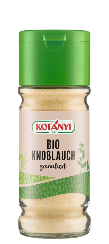 Kotányi BIO Knoblauchgranulat Glas klein