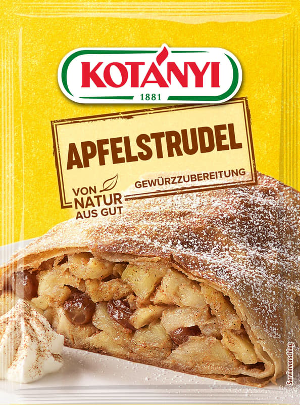Kotányi Apfelstrudel Gewürzzubereitung