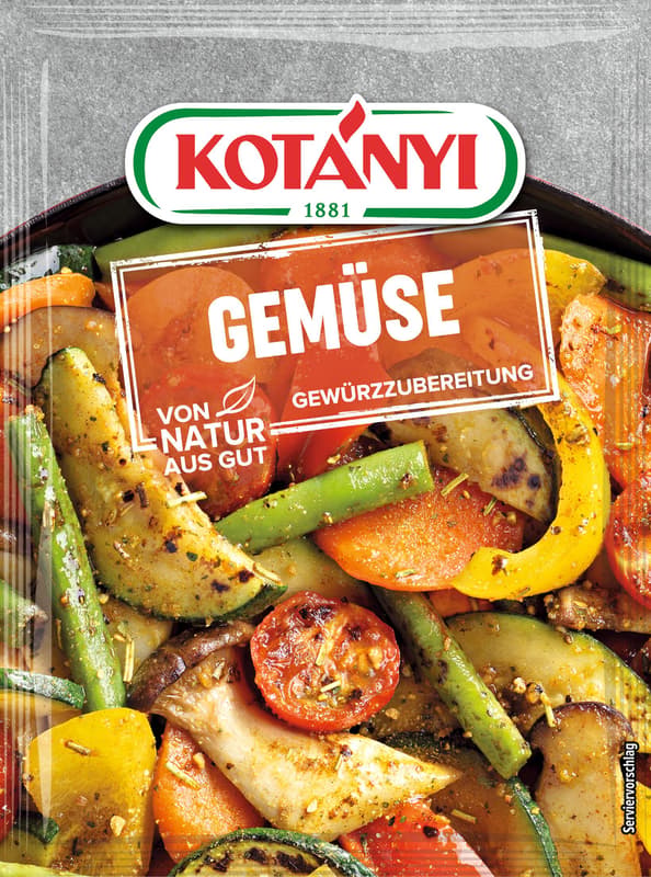 Kotányi Gemüse Gewürzzubereitung