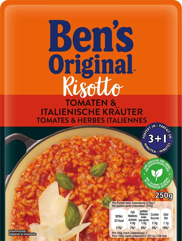 Ben's Original Express Risotto Tomaten & italienische Kräuter