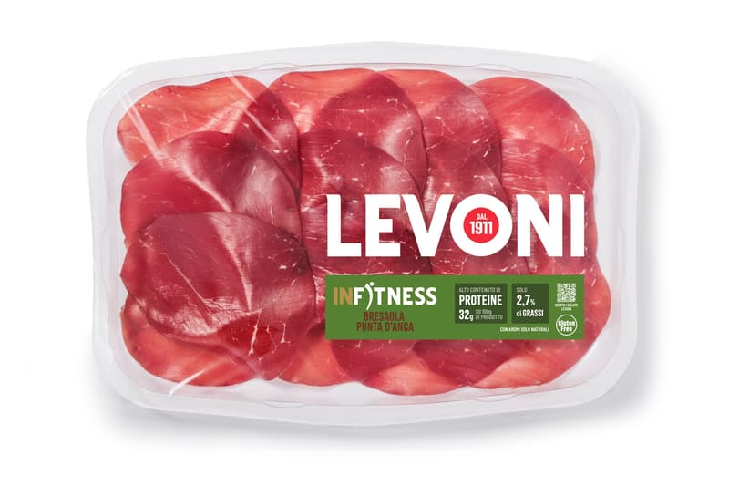 Levoni Bresaola della Valtellina IGP geschnitten