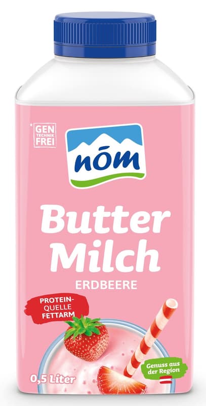 nöm Buttermilch Erdbeere
