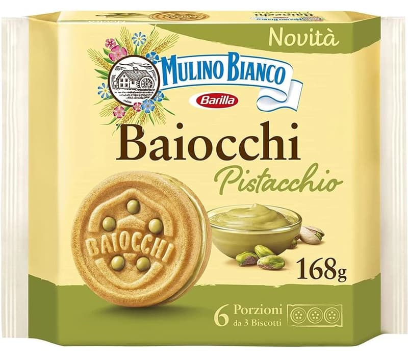 Barilla Mulino Bianco Baiocchi Pistacchio
