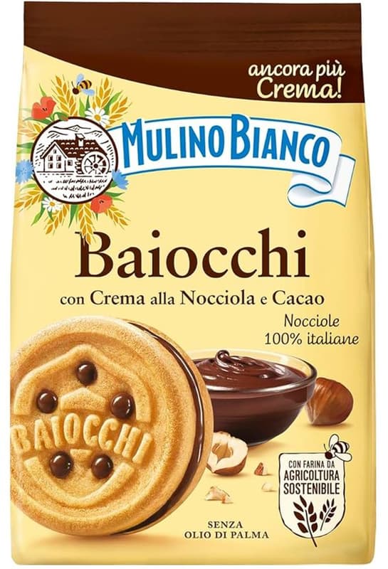 Barilla Mulino Bianco Baiocchi Nocciola