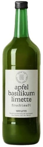 Wwurm Apfel-Basilikum-Limette Saft (Mehrweg)