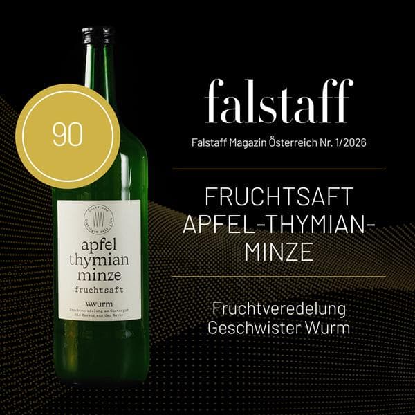 Wwurm Apfel-Minze-Thymian Saft (Mehrweg)