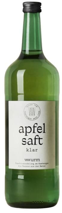 Wwurm Apfelsaft Klar (Mehrweg)