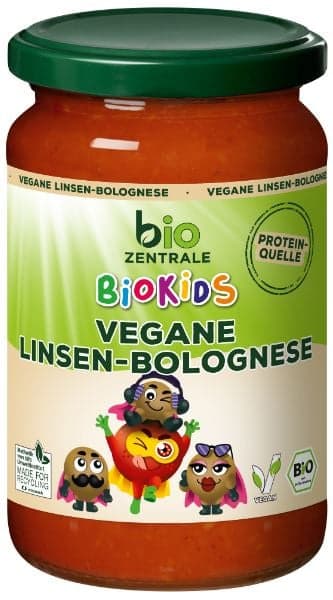 Biozentrale BIO BioKids Vegane Linsen Bolognese