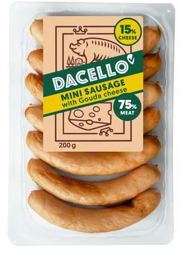 Dacello Mini Frankfurter mit Käse