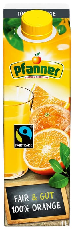 Pfanner Fairtrade Orange Juice 100%