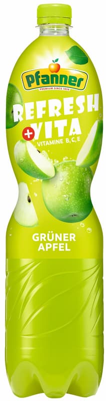 Pfanner Green Apple B+C+E PET (EinwegPFAND)