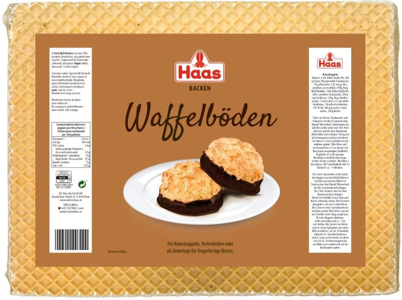 Haas Waffelböden