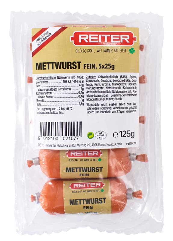 Reiter Mini Mettwurst fine