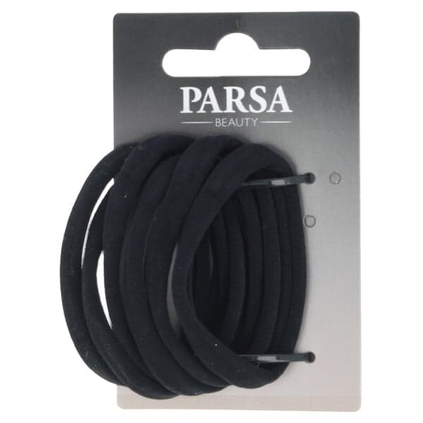 Parsa Beauty hair elastic black metal-free
