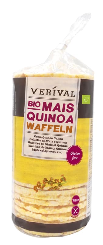 Verival BIO Mais-Quinoa Waffeln glutenfrei