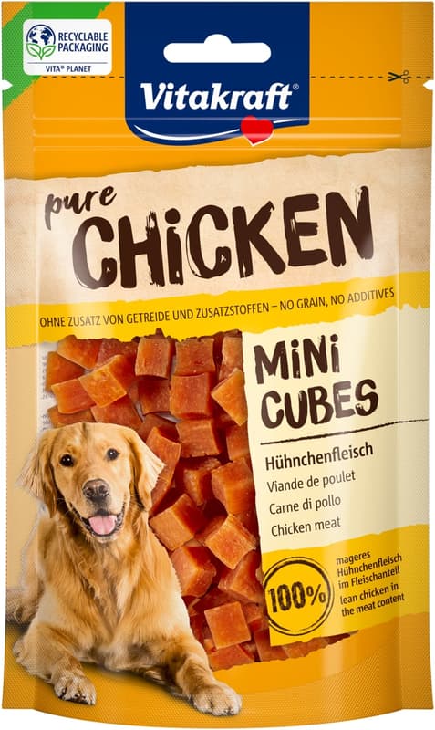 Vitakraft Chicken, Mini Cubes