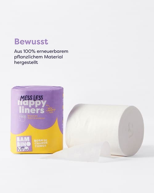 Bambino Mio Anti-Sauerei Windelvlies, 100er-Roll