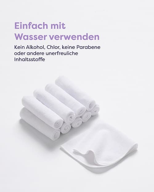 Bambino Mio wiederverwendbare Feuchttücher, Wolke (bunt)