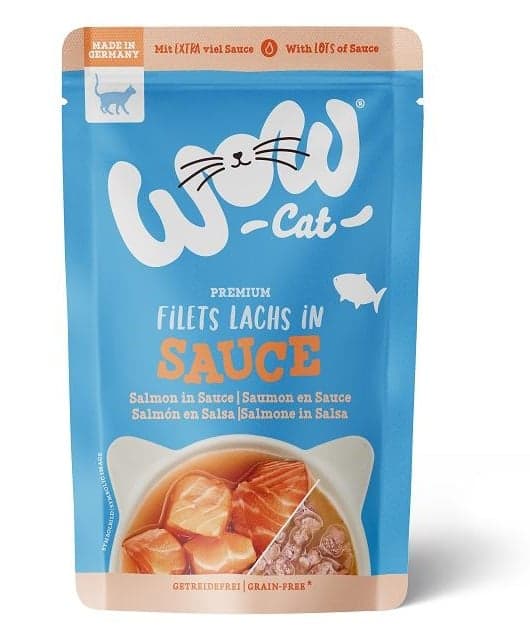 WOW CAT Salmon in sauce