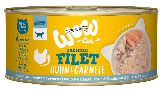 WOW CAT Chicken fillet with prawns