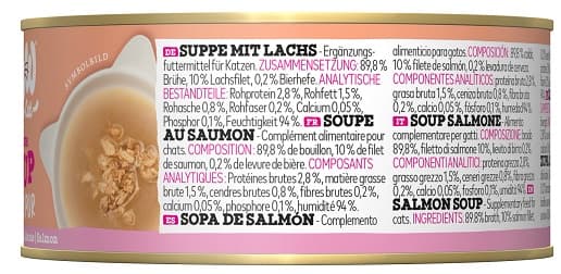 WOW CAT Suppe mit Lachs