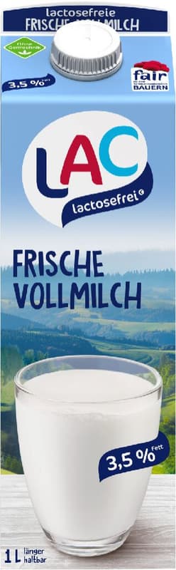 LAC lactose-free fresh milk 3.5%