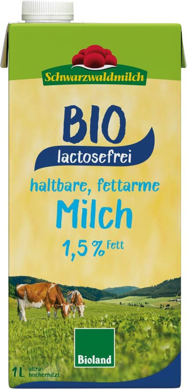 Schwarzwaldmilch BIO laktosefreie H-Milch 1,5%
