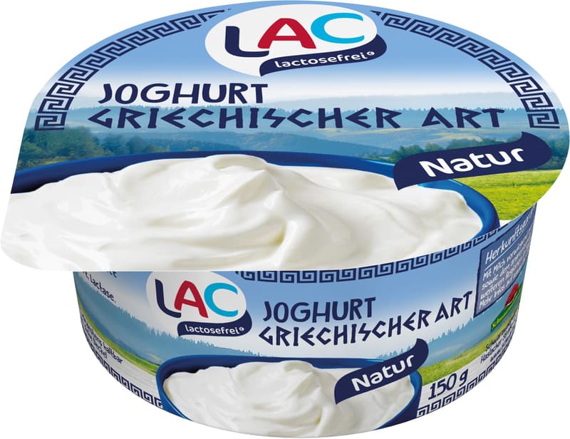 LAC laktosefreies Joghurt Griechische Art 9%