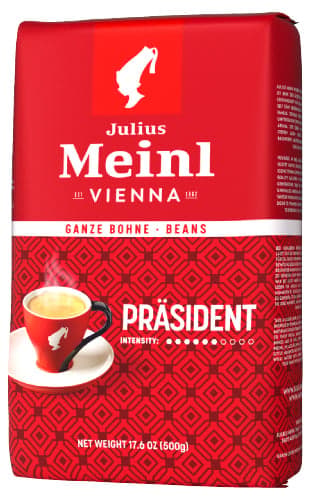 Julius Meinl Präsident Ganze Bohne