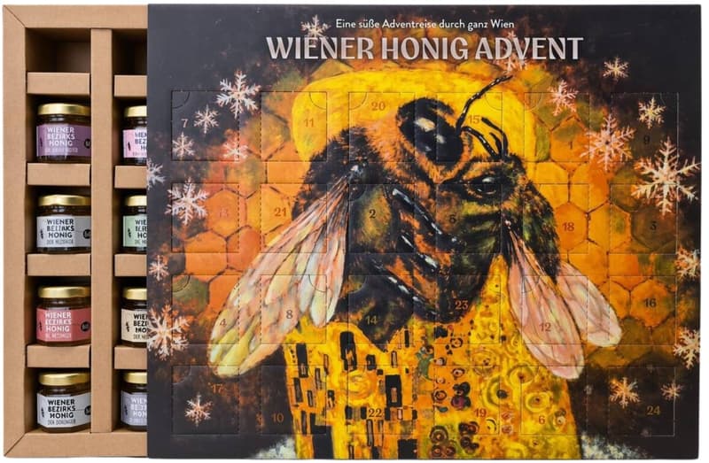 Wiener Bezirksimkerei BIO Wiener Bezirkshonig Adventkalender